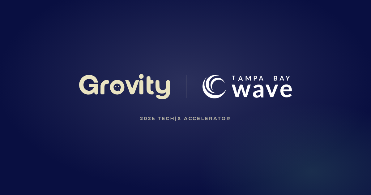 Grovity Selected for Tampa Bay Wave's 2026 Tech|X Accelerator